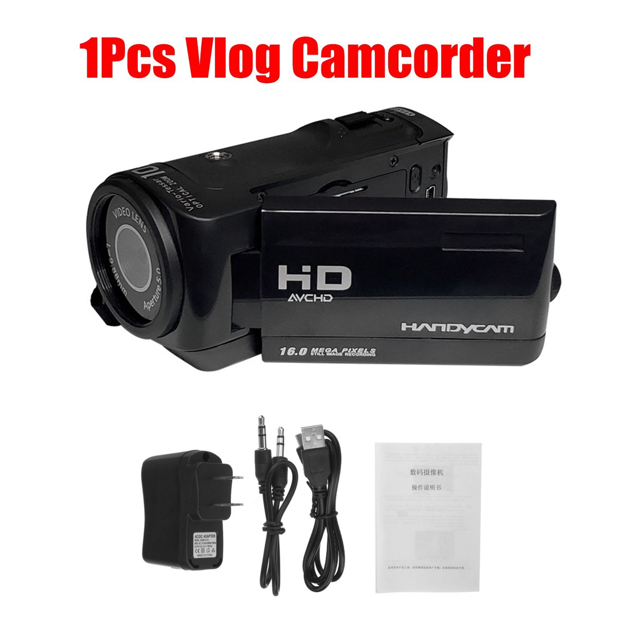 18x-Digital-Zoom-1080P-HD-Digital-Camcorder-Video-Vlogging-Camera-External-Microphone-DV-1764580