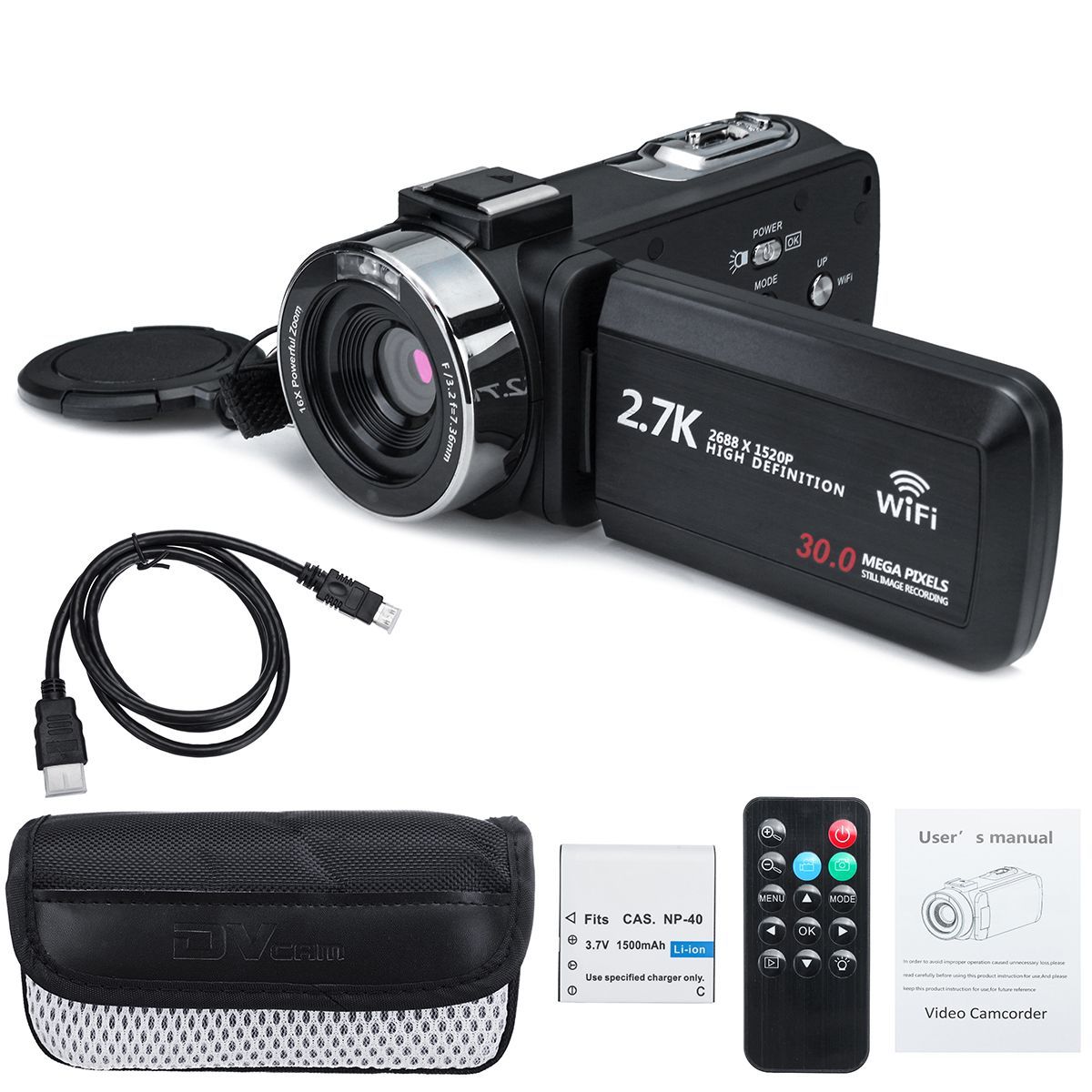 3-Inch-Ultra-HD-Digital-DV-Camcorder-27K-16X-Zoom-30MP-Video-Camera-for-Live-Vlogging-Broadcast-1709830