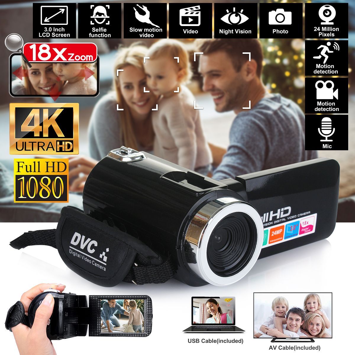 4K-Full-HD-1080P-24MP-18X-Zoom-3-Inch-LCD-Digital-Camcorder-Video-DV-Camera-50MP-CMOS-Sensor-for-You-1666762