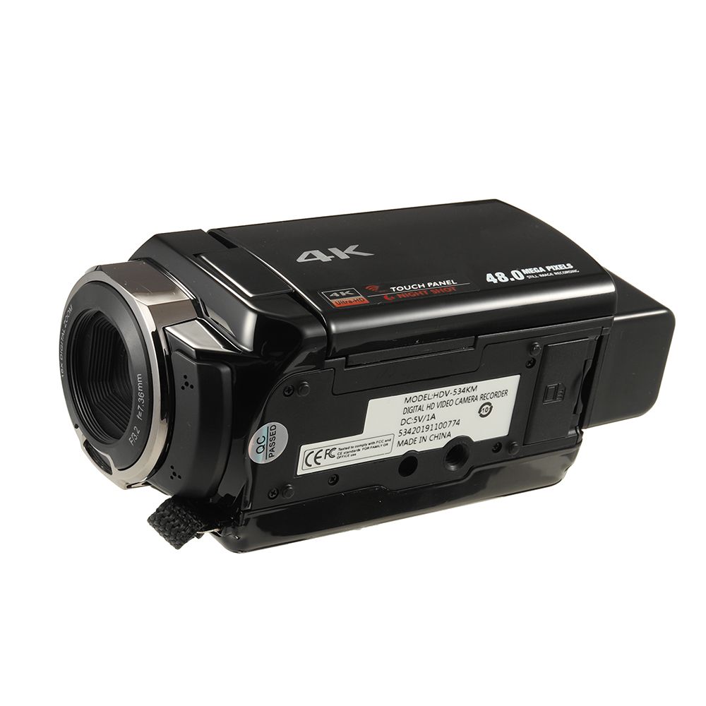 HDV-534KM-48MP-4K-WIFI-DV-Digital-Camera-Night-Version-with-LED-Light-Wide-Angle-Lens-Microphone-1470643