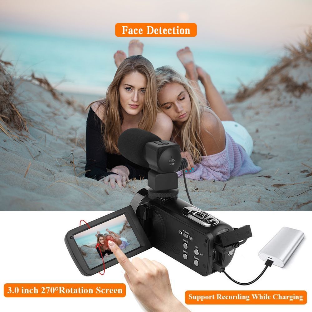 KOMERY-K1-56MP-16X-Zoom-4K-Video-Camera-Camcorder-for-Youtube-Live-Broadcast-IR-Night-Vision-HD-DV-V-1757129