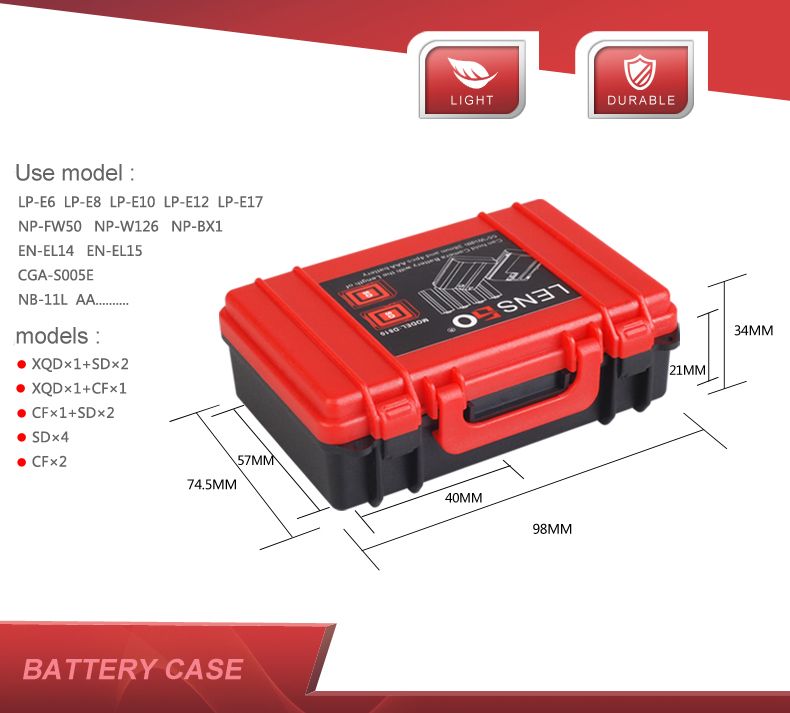 LENSGO-D810-Storage-Case-Holder-Box-for-AA-Battery-DSLR-Camera-Battery-SD-TF-XDQ-CF-Memory-Card-1365103