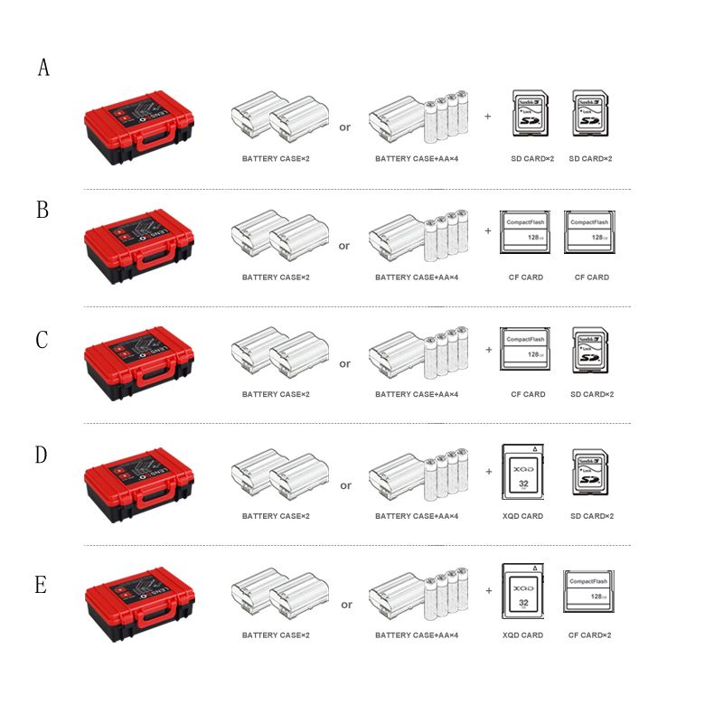 LENSGO-D810-Storage-Case-Holder-Box-for-AA-Battery-DSLR-Camera-Battery-SD-TF-XDQ-CF-Memory-Card-1365103