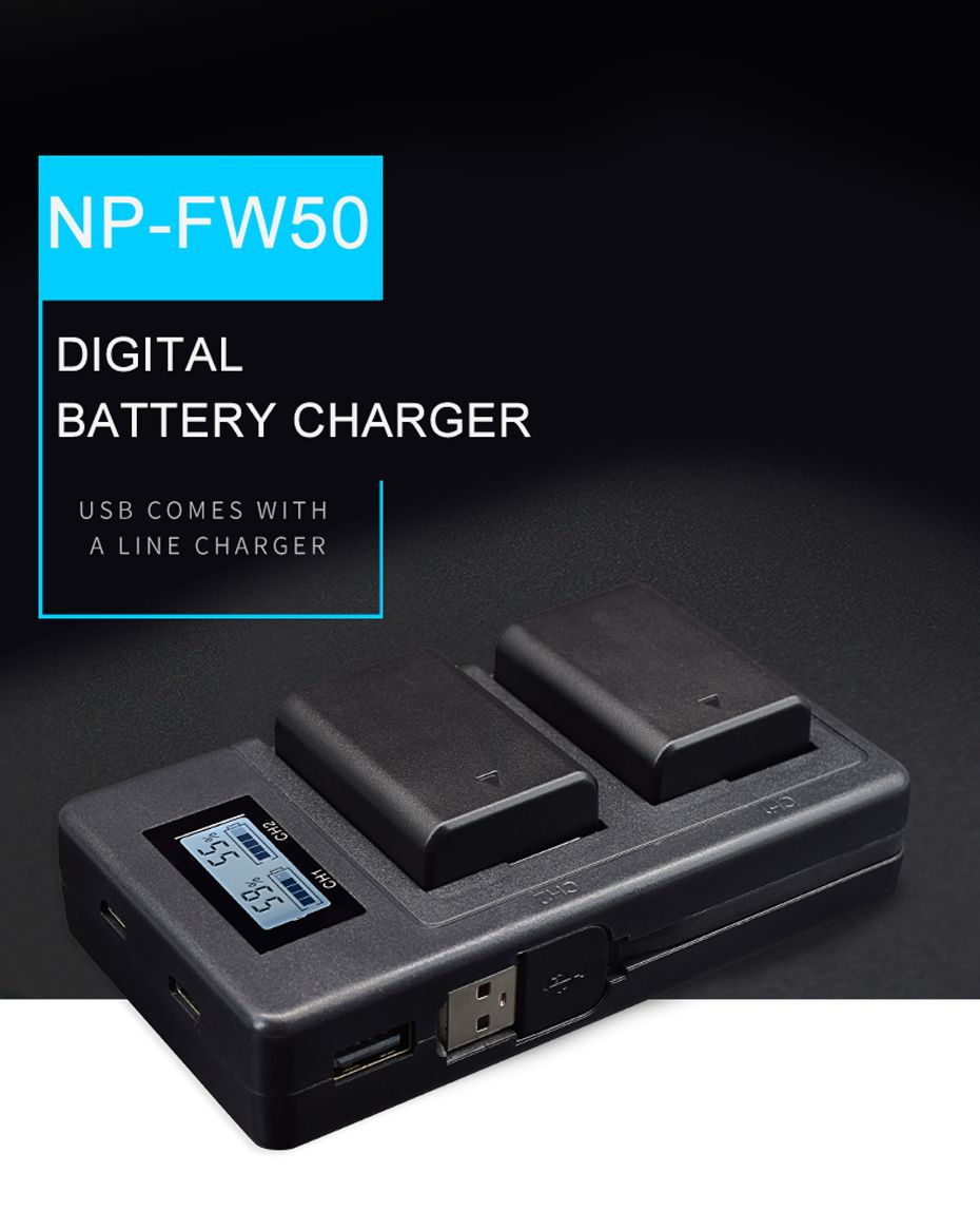 Palo-FW50-C-USB-Rechargeable-Battery-Charger-Mobile-Phone-Power-Bank-for-Sony-NP-FW50-DSLR-Camera-Ba-1343689