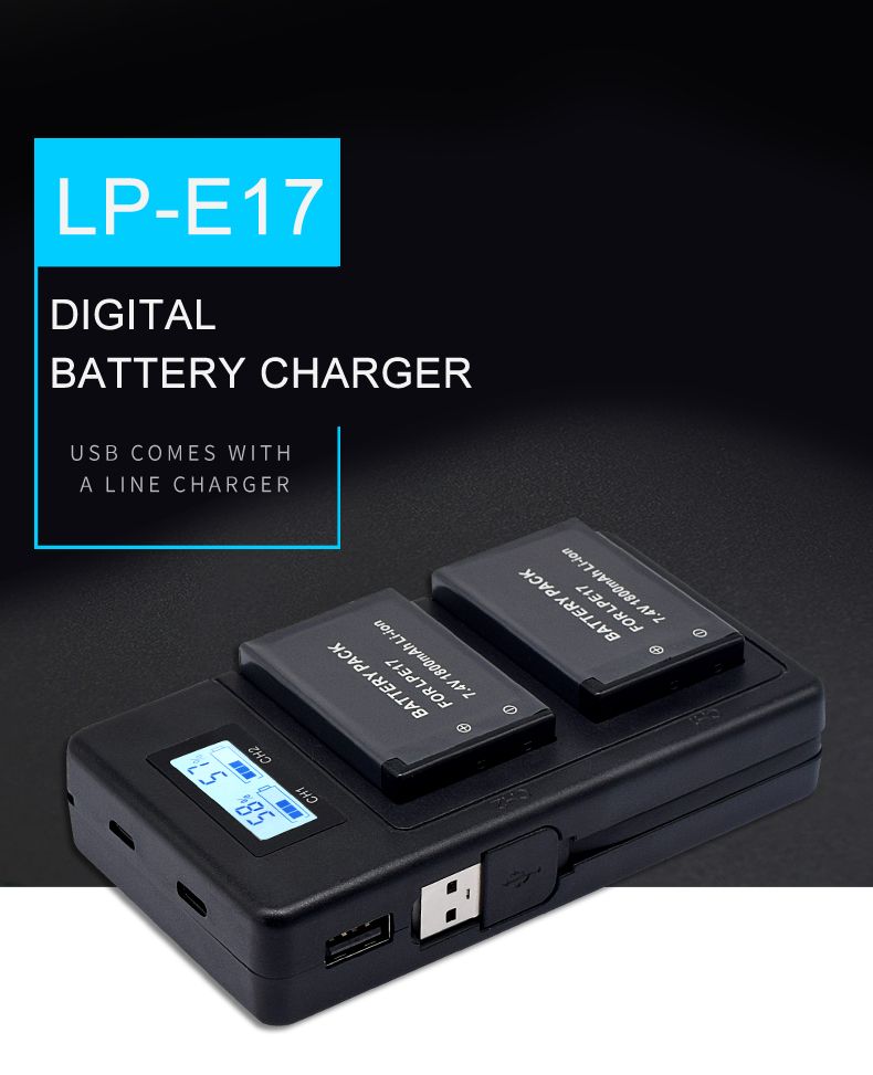 Palo-LP-E17-C-USB-Rechargeable-Battery-Charger-Mobile-Phone-Power-Bank-for-Canon-LP-E17-1344338