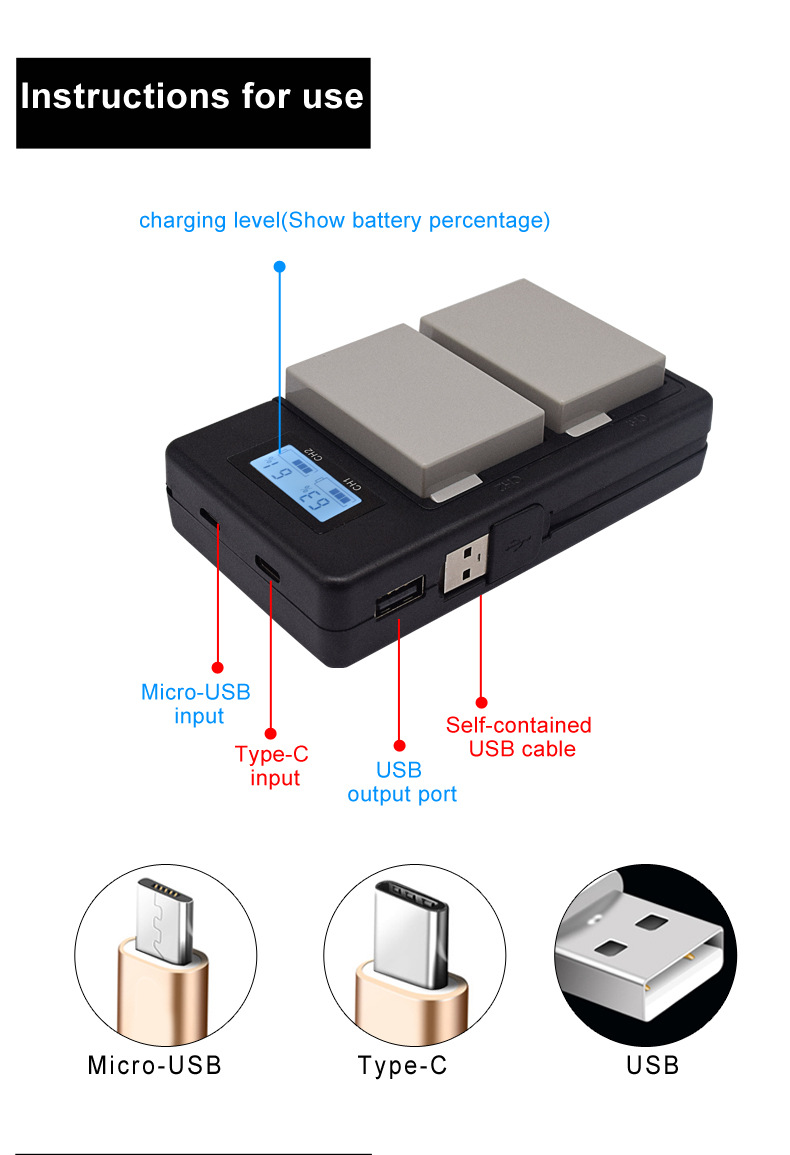 Palo-LP-E8-C-USB-Rechargeable-Battery-Charger-Mobile-Phone-Power-Bank-for-Canon-LP-E8-DSLR-Camera-Ba-1344337