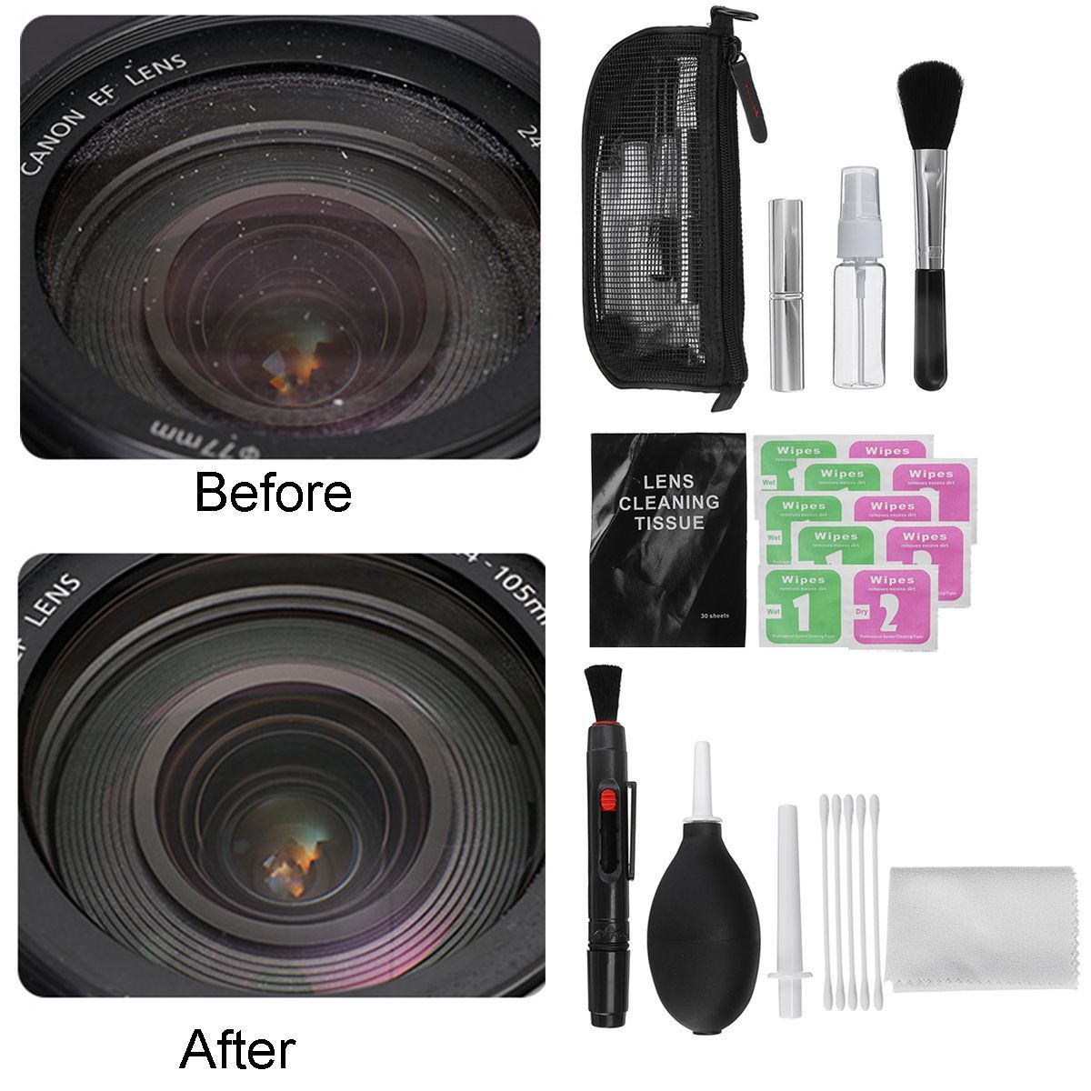 10-in-1-Universal-Neutral-SLR-Digital-Camera-Cleaning-Kit-Lens-Cleaner-for-Camera-Phone-PC-Air-Blow--1671540
