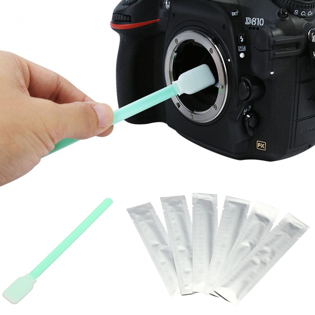 6Pcs-Wet-Sensor-Lens-Cleaning-Stick-CMOS-CCD-Cleaner-Swab-For-Camera-DSLR-SLR-1427513