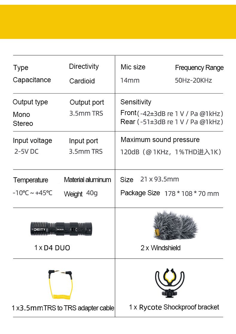 Aputure-Deity-V-Mic-D4-Duo-Mini-Portable-Microphone-Voice-Recorder-Interview-Dual-Cardioid-Mic-for-M-1755286