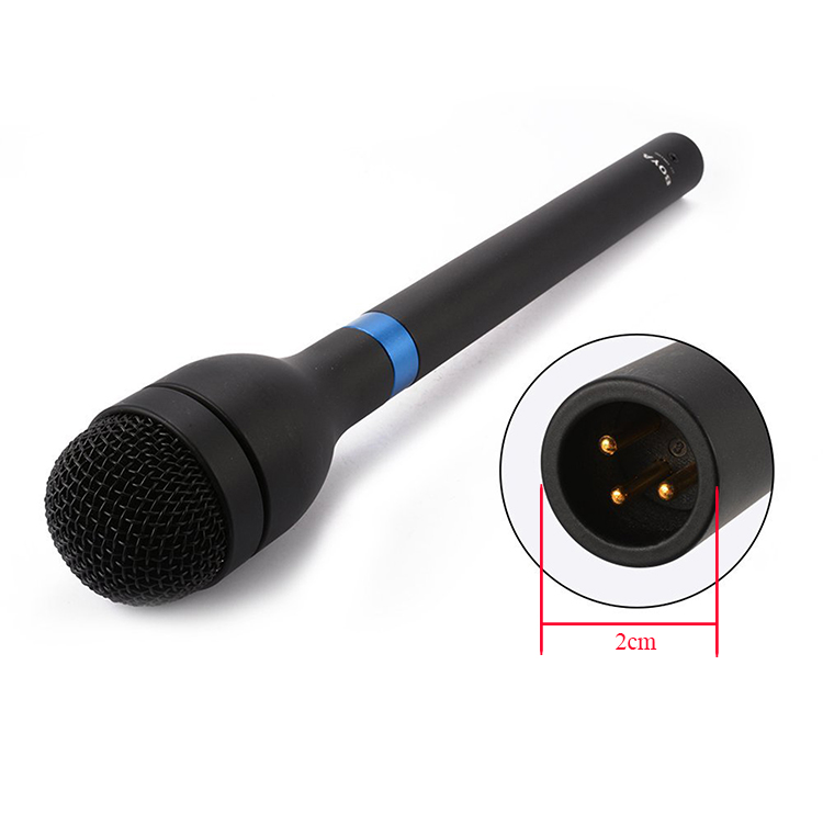 BOYA-BY-HM100-Omni-Directional-Dynamic-Handheld-Microphone-XLR-for-ENG-for-Interview-1256688