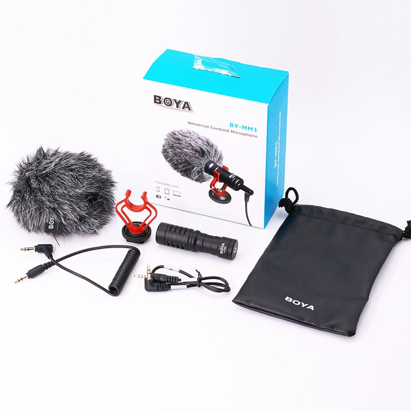 BOYA-BY-MM1-Universal-Cardioid-On-Camera-Video-Microphone-for-DLSR-Camera-for-iPhone-Smartphones-1262489