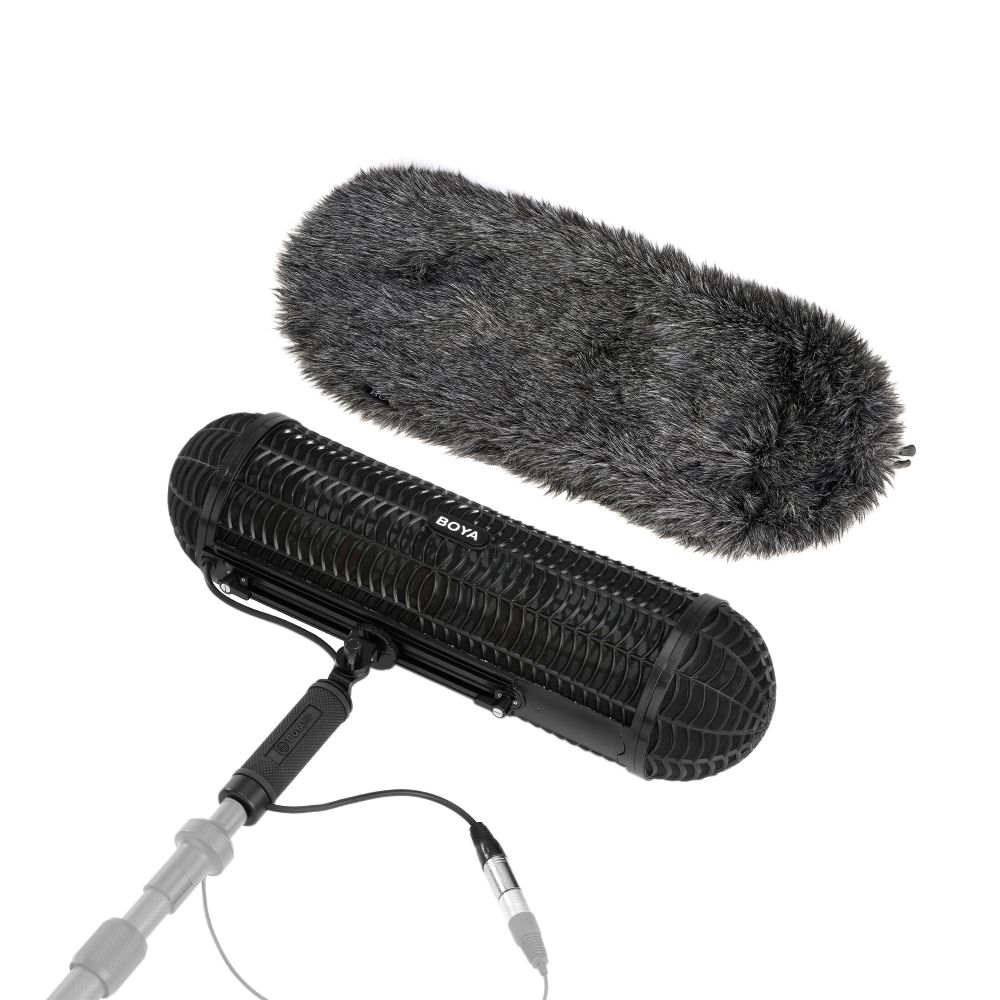 Boya-BY-WS1000-Blimp-Windshield-Suspension-Microphone-System-for-SLR-DSLR-Camera-1550610