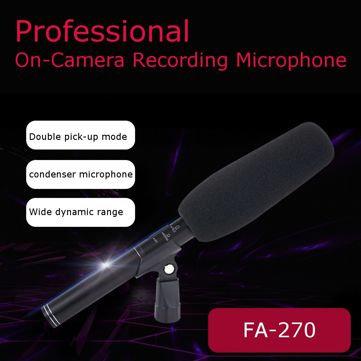 Faine-FA-270-27CM-On-Camera-Recording-Shotgun-Rode-Microphone-for-Interview-Video-Taking-1323799