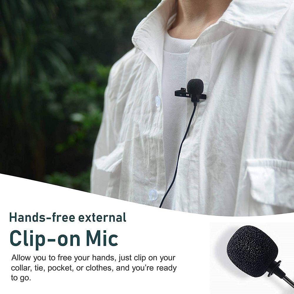 Mcoplus-MCO-LVD600-Lapel-Lavalier-Microphone-Interview-Reception-Vlog-Live-MIC-Recording-Compatible--1731556