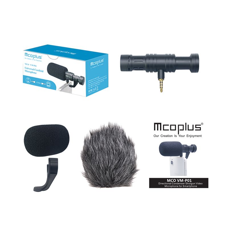Mcoplus-VM-P01-Phone-Video-Microphone-Mic-for-Recording-Mobile-Interview-Vlog-for-Smartphone-with-35-1731501