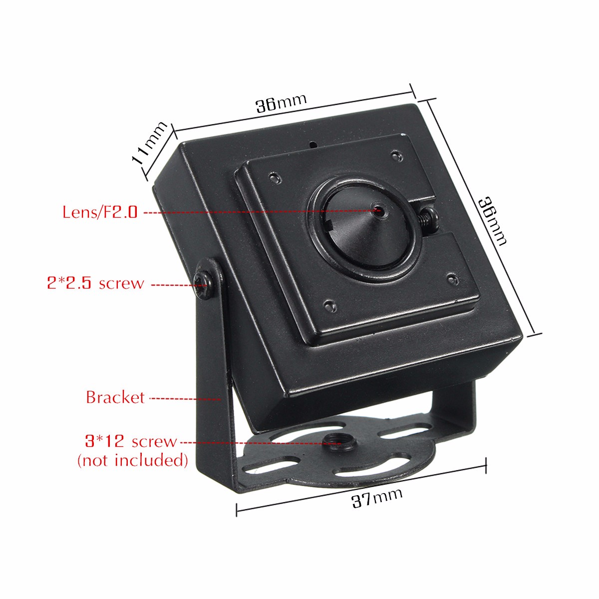 Mini-Pinhole-HD-700TVL-13quot-37mm-Wide-Angle-Board-Lens-CCTV-Security-PAL-Camera-1084575