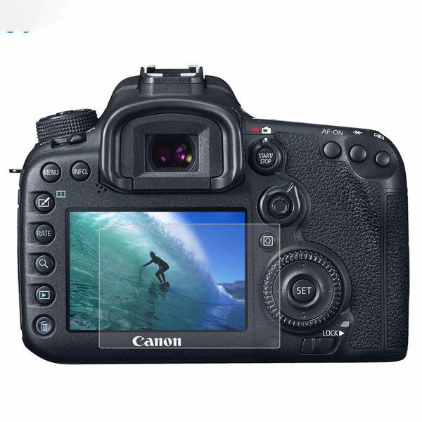 PULUZ-Camera-25D-Curved-Edge-9H-Hardness-Tempered-Glass-Screen-Protector-for-Canon-7D-Mark-II-1155693