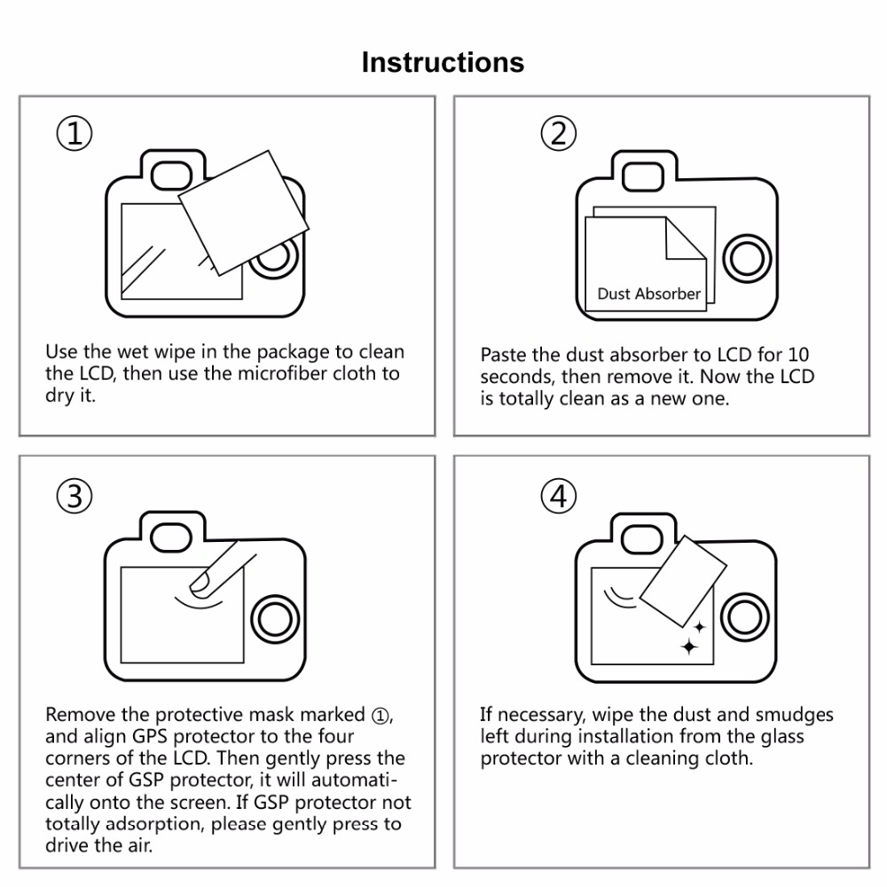 PULUZ-PU5517-Camera-Glass-Screen-Protector-for-DSLR-FUJIFILM-X-A3-1230639