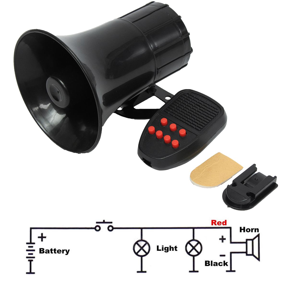 12V-150DB-Car-Warning-Alarm-7-Sound-Tone-Super-Loud-Siren-Horn-PA-Speaker-System-1475768