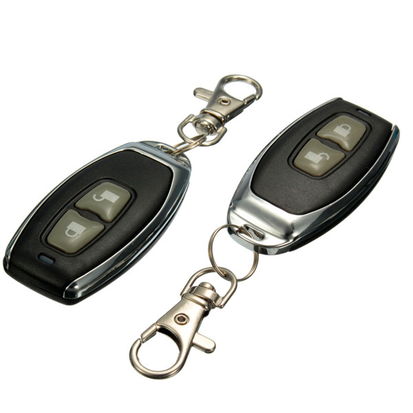 Car-2-or-4-Doors-Central-Lock-Locking-Keyless-Entry-System-Kit--Remote-Keys-Fob-1051119