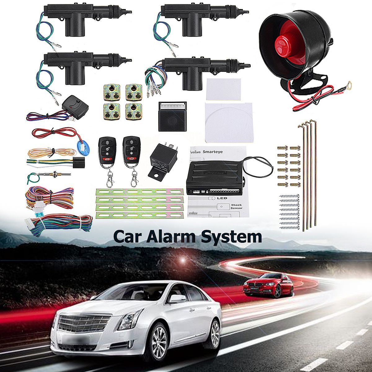 Remote-Control-Car-Alarm-System-Keyless-Entry-Security-2-4-Door-Power-Lock-Actuator-Motor-Kit-1337557