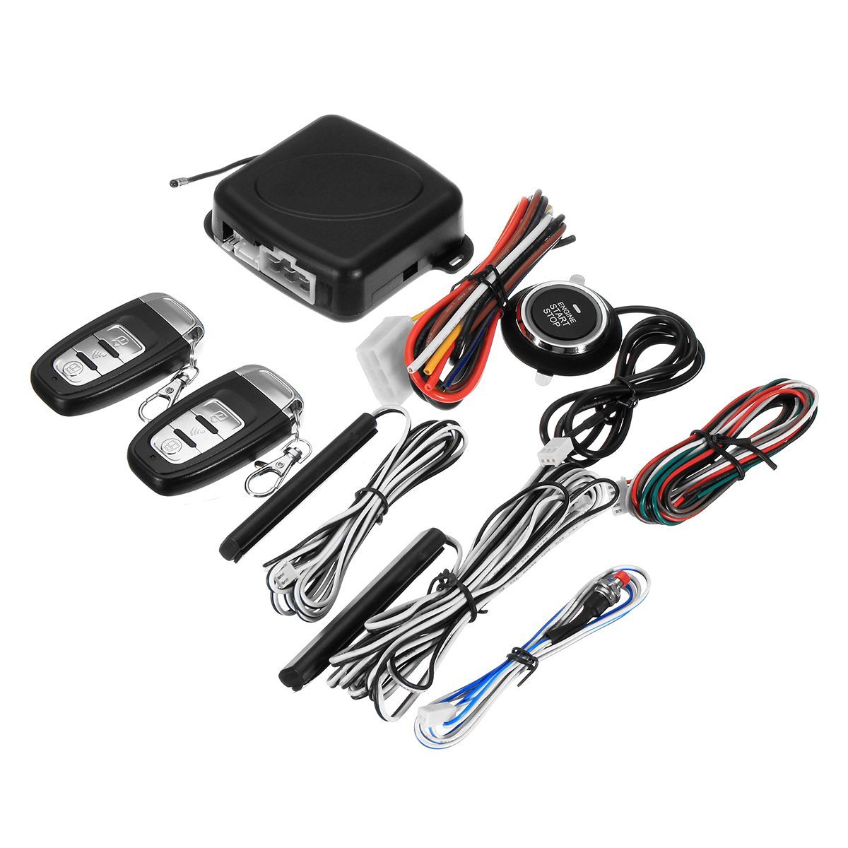 Universal-Smart-Car-PKE-Keyless-Entry-Alarm-System-Engine-Push-Start-Button-with-Remote-for-12V-Vehi-1346633