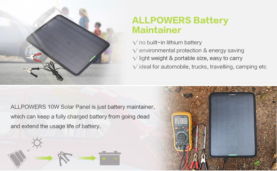 ALLPOWERS-12V-10W-Solar-Panel-Car-Battery-Maintainer-Charger-for-Vehicle-Boat-Motorcycle-1410291