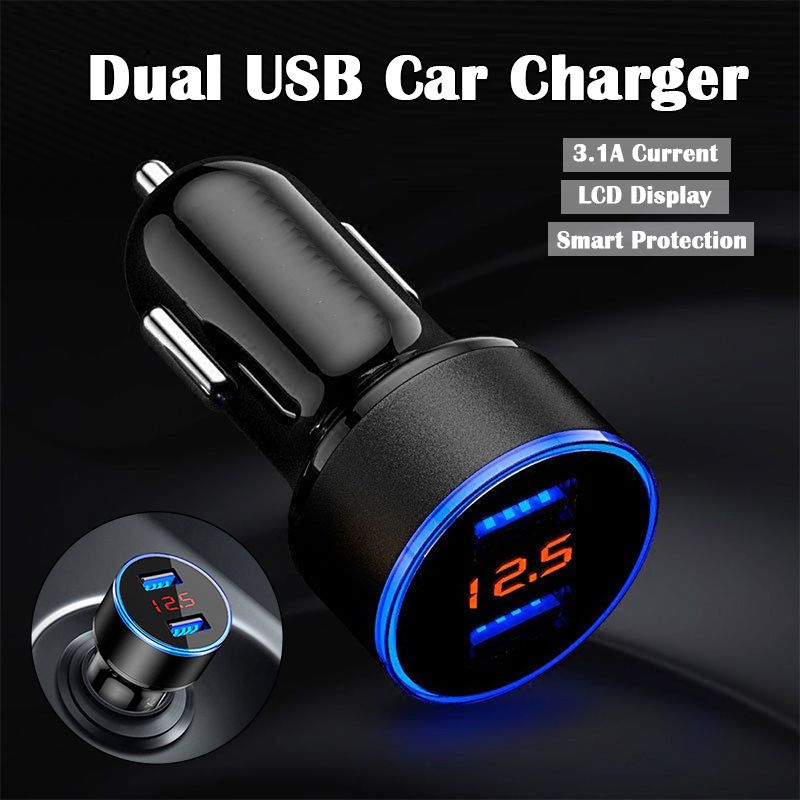 12V-24V-31A-Dual-USB-Car-Charger-LCD-Display-Smart-Protection-1398919