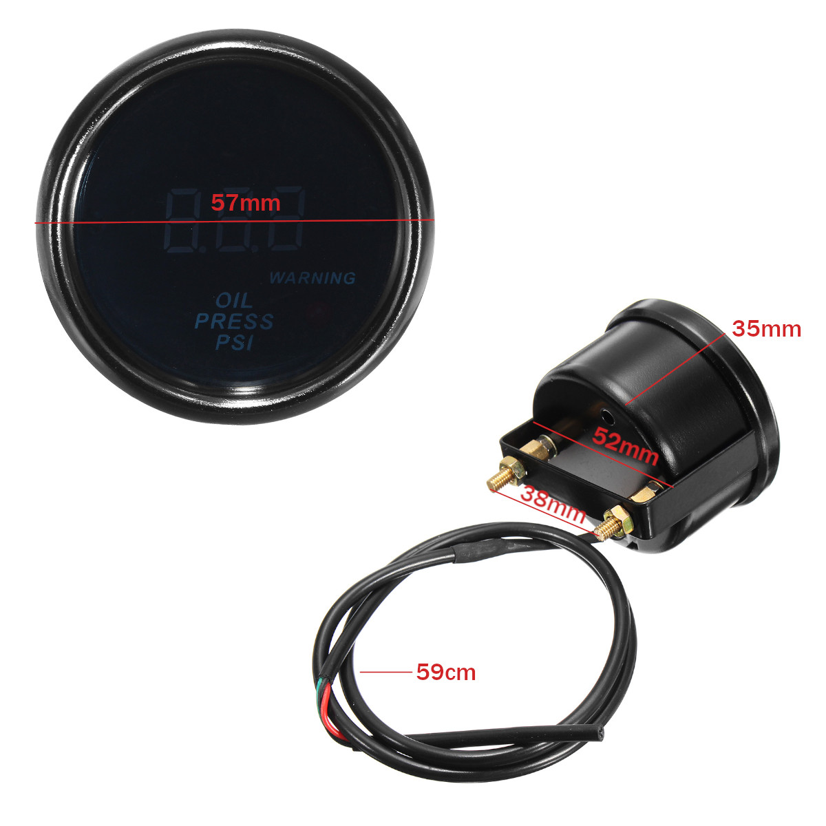 2-Inch-52mm-0-140-PSI-Oil-Pressure-Gauge-Digital-LED-Display-1418901