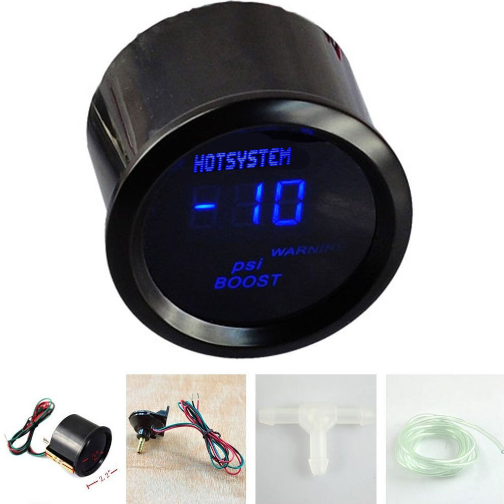 2-Inch-52mm-Black-Cover-Car-Universal-Digital-Blue-LED-PSI-Turbo-Boost-Gauge-Meter-1235483