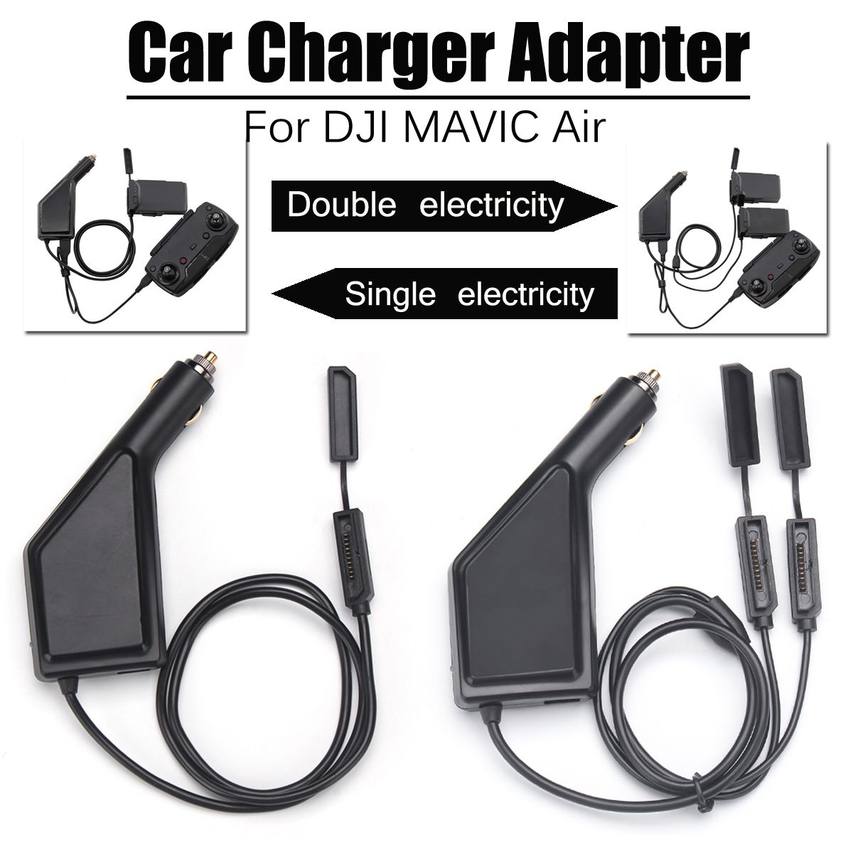 3-IN1-Car-Charger-Charging-Hub-Adapter-Remote-Control-Battery-for-DJI-MAVIC-Air-1286728