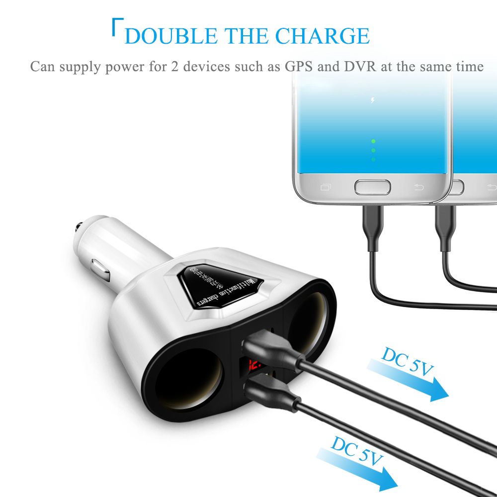 31A-Dual-USB-Car-Charger-Cigarette-Lighter-Sockets-120W-Power-Support-Display-Current-Volmeter-1238726