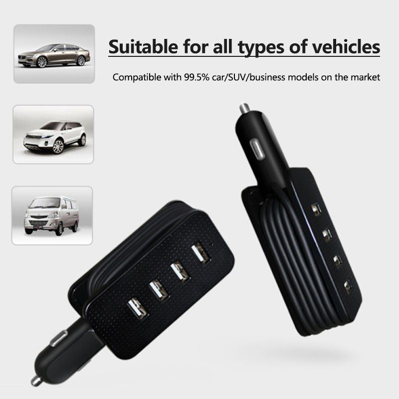 4-USB-Ports-5V-41A--Car-Charger-with-Winder-1m-Cable-for-Phone-Electronic-Device-1481429