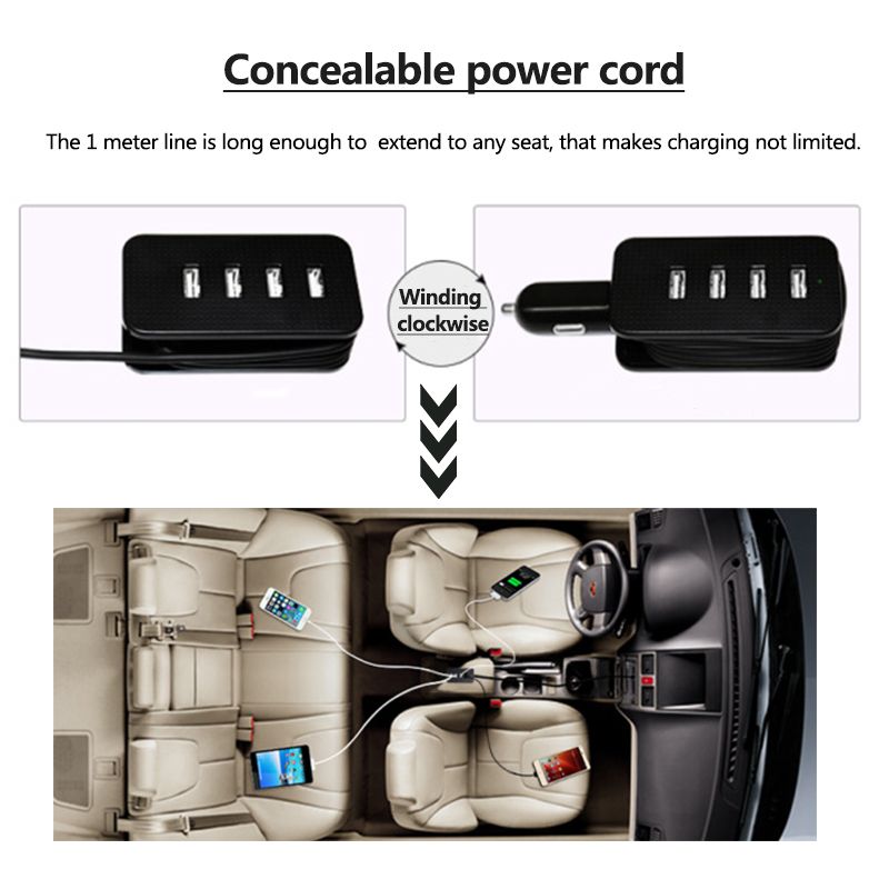 4-USB-Ports-5V-41A--Car-Charger-with-Winder-1m-Cable-for-Phone-Electronic-Device-1481429
