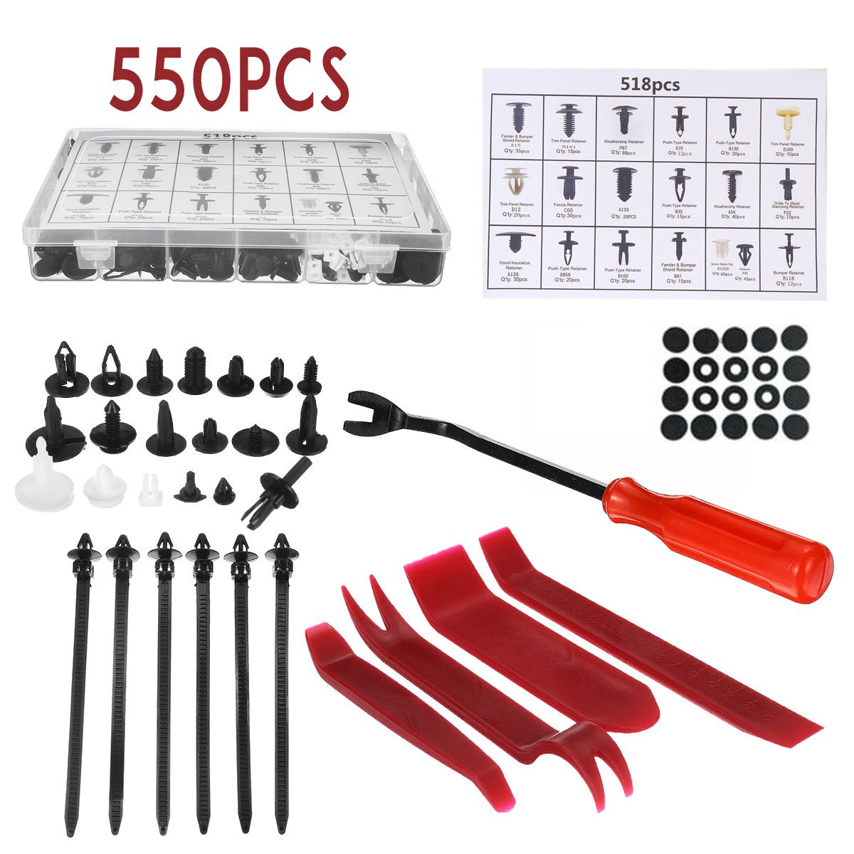 550PCS-Car-Trim-Body-Clips-Kit-Rivet-Retainer-Door-Panel-Bumper-Plastic-Car-Fastener-Clip-1596575