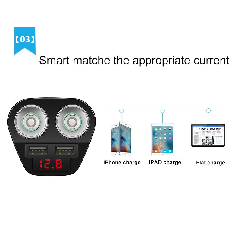 ACCNIC-5V-1A24A-Dual-USB-Car-Charger-C-igarette-L-ighter-Splitter-Socket-Adapter-120W-LED-Voltage-Mo-1569819