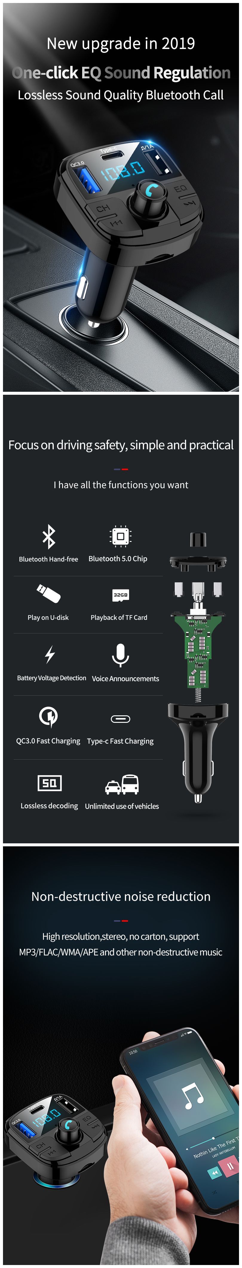 BT29-Car-MP3-bluetooth-Player-QC-30-Charger-FM-Type-C-Support-32GB-USB-TF-Card-1511410