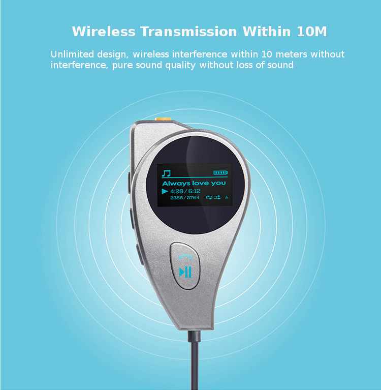 Car-FM-Transmitter-Wireless-bluetooth-HandsFree-FM-Modulator-Radio-Adapter-MP3-Audio-Player-AUX-Port-1248093