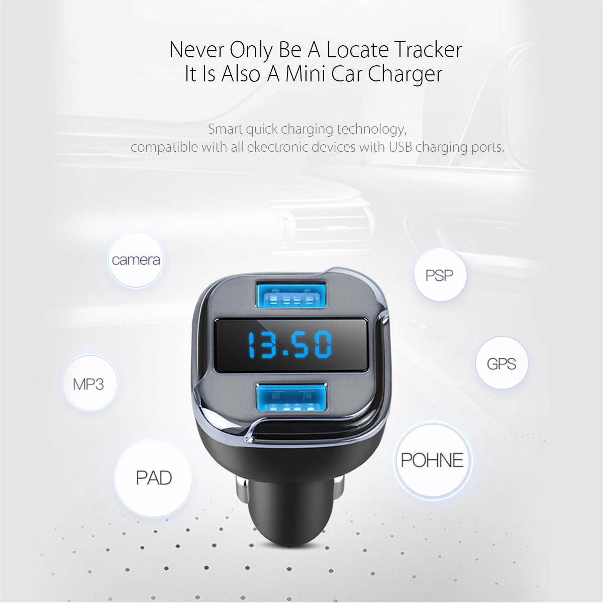 Car-Locator-Tracker-Finder-APP-GPS-USB-Charger-Real-Time-Tracking-Adapter-Mini-1204397