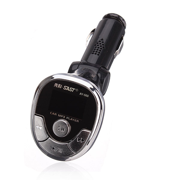 Car-MP3-Player-FM-Transmitter-Cigarette-Lighter-Remote-Controller-AY-568-4GB-77455