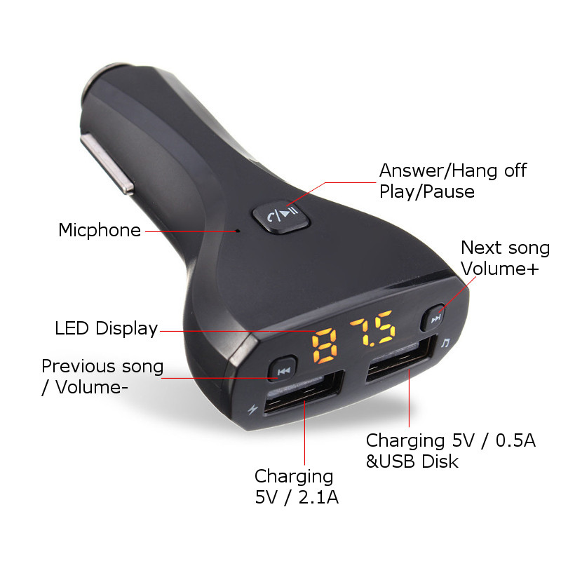 Car-bluetooth-FM-Transmitter-Wireless-Radio-Adapter-Dual-USB-Charger-MP3-Player-1154175
