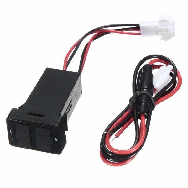 Dual-Usb-Charger-Phone-GPS-MP3-For-Toyota-Prado-150-FJ-Cruiser-RAV4-Land-Cruiser-1092832