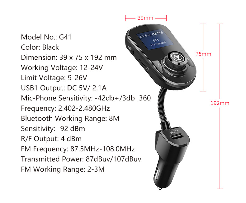 G41-177-inch-LCD-Dot-Matrix-Display-Car-Charger-bluetooth-MP3-Player-Audio-FM-Transmitter-1601305