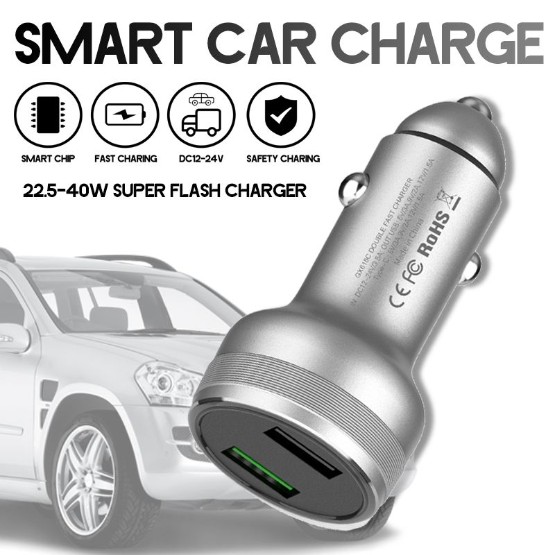 GX518-225W-Car-Dual-USB-Charger-Mini-Socket-Universal-For-Huawei-Oneplus-OPPO-Adapter-1610853
