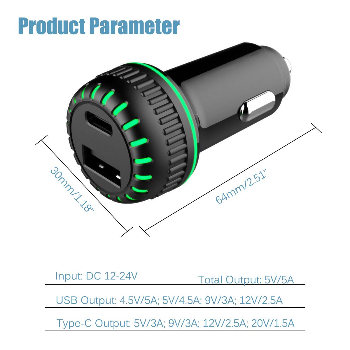 INSMA-PDQC27W30W-Multi-function-Car-Charger-1596186