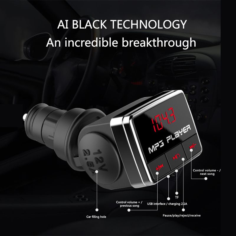 Intelligent-Car-Bluetooth-40-Quick-Charger-MP3-360deg-Rotation-Rapid-Lightning-1584337