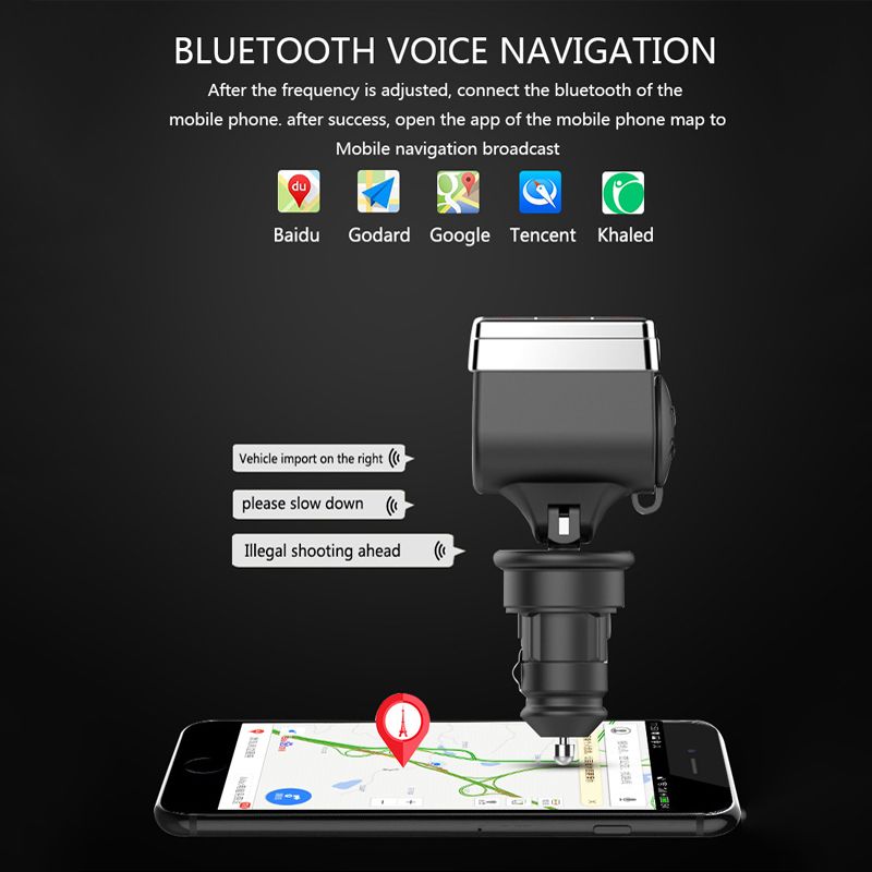 Intelligent-Car-Bluetooth-40-Quick-Charger-MP3-360deg-Rotation-Rapid-Lightning-1584337