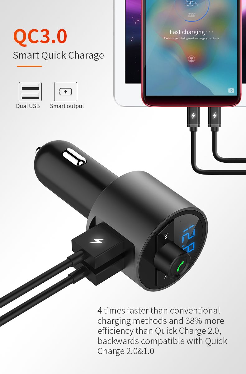 Mini-LED-Display-Dual-USB-bluetooth-Hands-free-Smart-Quick-Wireless-36A-Car-Charger-with-Microphone-1340667