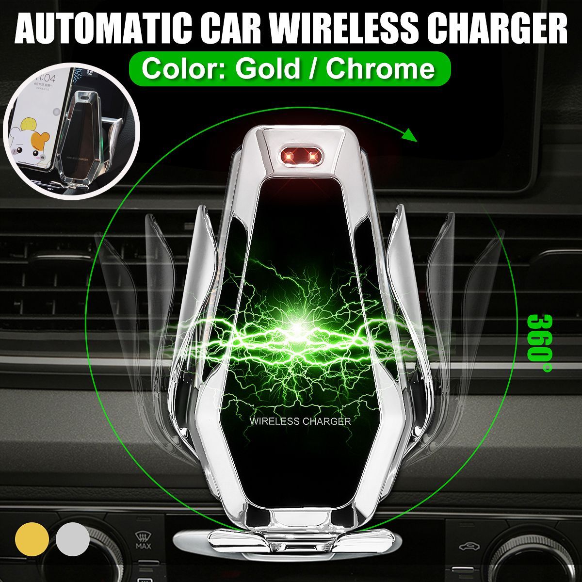 New-Automatic-Qi-Wireless-Car-Charging-Charger-Mount-Clamping-Vent-Phone-Holder-1594129
