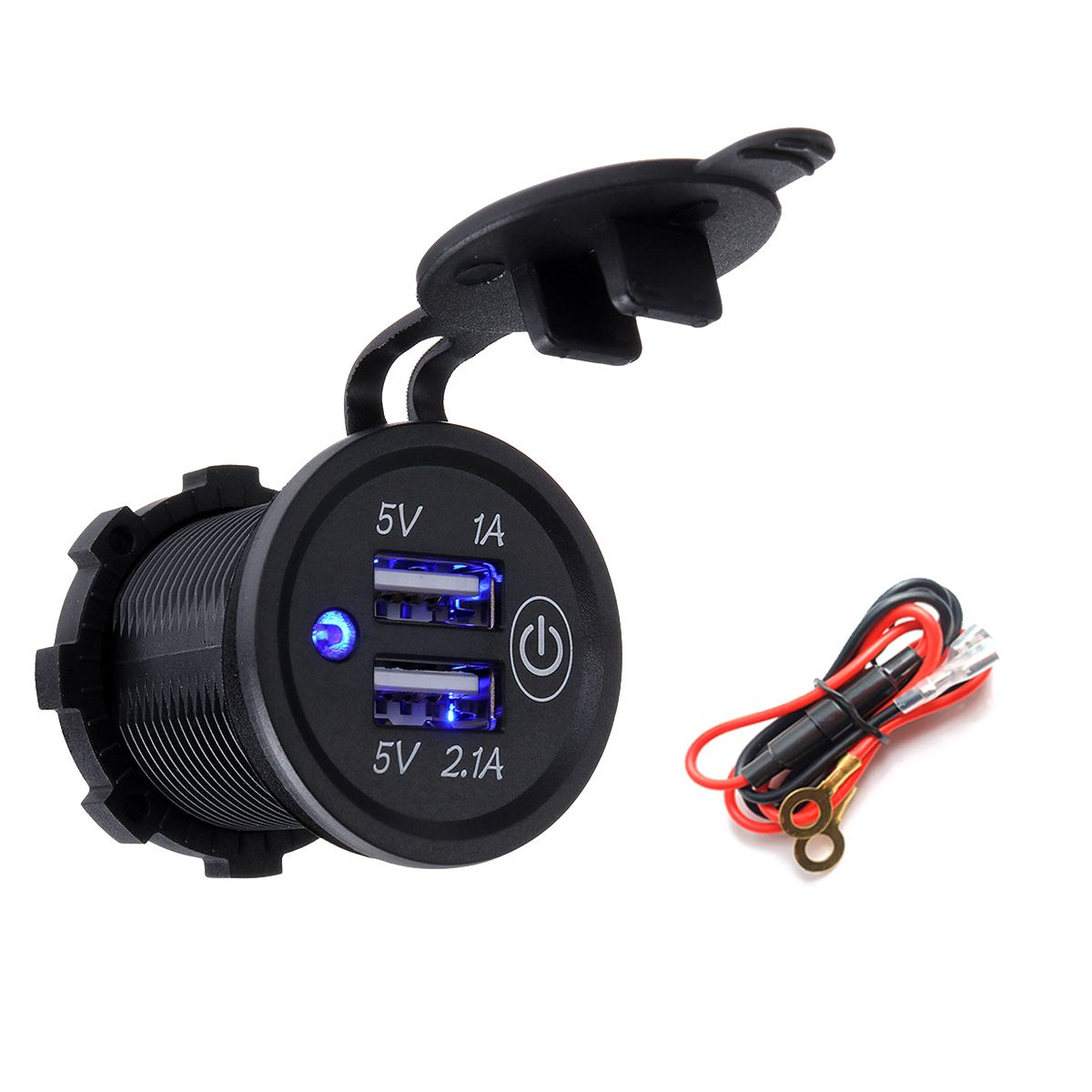 P1-S-Touch-Switch-21A1A-Dual-USB-Car-Motorized-Motor-Home-Modified-Charger-Mobile-Phone-12-24V-with--1534301